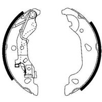 Delphi Fiat Punto Brake Shoe Set | LS1859 | GSF Car Parts