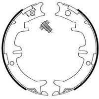 Delphi Mitsubishi Pajero/shogun Sport Brake Shoe Set | LS1892 | GSF Car Parts