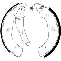 Delphi Ford Transit Tourneo Brake Shoe Set | LS1914 | GSF Car Parts