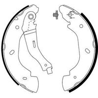 Delphi Ford Transit Tourneo Brake Shoe Set | LS1915 | GSF Car Parts