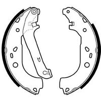 Delphi Ford Focus Brake Shoe Set | LS1983 | GSF Car Parts