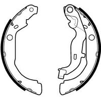 Delphi Dacia Duster Brake Shoe Set | LS2127 | GSF Car Parts
