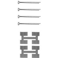 Brake Pad Fitting Kit Delphi Fits: ROVER GROUP MINI