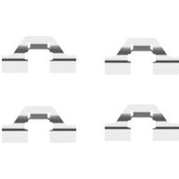 Brake Pad Fitting Kit Delphi Fits: FIAT PANDA