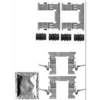Delphi Nissan Pulsar Brake Pad Fitting Kit | LX0579 | GSF Car Parts