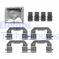 Brake Pad Fitting Kit Delphi Fits: JEEP RENEGADE