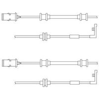 Delphi Vauxhall And Opel Astra Brake Pad Wear Sensor | LZ0152 | GSF Car Parts