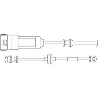 Delphi Vauxhall And Opel Vectra Brake Pad Wear Sensor | LZ0166 | GSF Car Parts