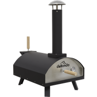 SEALEY Dellonda Portable Wood-Fired 14" Pizza & Smoking Oven - Black/stainless Steel | DG10 | GSF Car Parts
