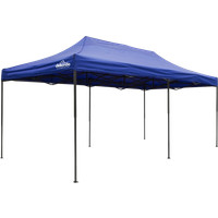 SEALEY Dellonda Premium 3X6M Pop-Up Gazebo, Heavy Duty, Pvc Coated, Water Resistant Fabric, Supplied With Carry Bag, Rope, Stakes & Weight Bags - Blue Canopy | DG139 | GSF Car Parts