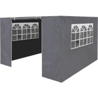 SEALEY Dellonda Premium Side Walls/doors/windows For Gazebo/marquee, Fits 2 X 2M Models - Grey | DG145 | GSF Car Parts