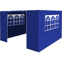 SEALEY Dellonda Premium Gazebo/marquee Side Walls/doors/windows, Fits 3 X 3M Models - Blue | DG147 | GSF Car Parts