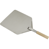 SEALEY Dellonda Stainless Steel Pizza Peel, 11 X 15" With 5" Wooden Handle | DG39 | GSF Car Parts