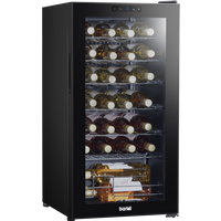SEALEY Baridi 28 Bottle Wine Fridge With Digital Touchscreen Controls & Led Light, Black | DH10 | GSF Car Parts