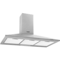 SEALEY Baridi 90Cm Chimney Style Cooker Hood With Carbon Filters, Stainless Steel | DH127 | GSF Car Parts
