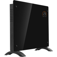 SEALEY Baridi, Electric Glass Panel Heater, 1000W, Wi-Fi Enabled, Black | DH135 | GSF Car Parts