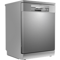 SEALEY Baridi Freestanding Dishwasher, Full Size, Standard 60Cm Wide With 14 Place Settings, 8 Programs & 5 Functions, Led Display, Silver | DH167 | GSF Car Parts