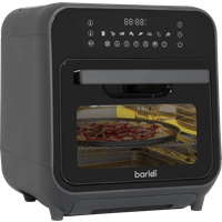 SEALEY Baridi Steam Air Fryer Oven, Self-Cleaning, 8 Preset Programs, 1635W, 15L, Black | DH171 | GSF Car Parts