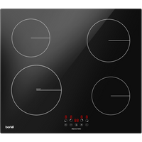 SEALEY Baridi 60Cm Built-In Induction Hob With 4 Cooking Zones, Black Glass, 6800W With 9 Power Settings, Touch Controls & Timer, Hardwired | DH176 | GSF Car Parts