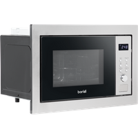 SEALEY Baridi 25L Integrated Microwave Oven With Grill, 900W, Stainless Steel | DH197 | GSF Car Parts