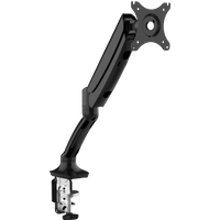 SEALEY Dellonda Single Monitor Mount Arm, 9Kg Load Capacity, 10-27" Screens - Black | DH24 | GSF Car Parts