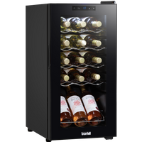 SEALEY Baridi 15 Bottle Wine Fridge With Digital Touchscreen Controls & Led Light, Black | DH5 | GSF Car Parts
