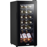 SEALEY Baridi 18 Bottle Wine Fridge With Digital Touchscreen Controls & Led Light, Black | DH6 | GSF Car Parts