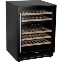 SEALEY Baridi 46 Bottle Wine Cellar Fridge With Digital Touch Screen Controls, Black | DH79 | GSF Car Parts
