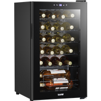 SEALEY Baridi 24 Bottle Wine Fridge With Digital Touchscreen Controls & Led Light, Black | DH9 | GSF Car Parts