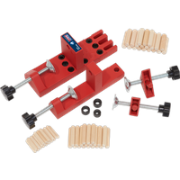 SEALEY Universal Dowelling Jig Set | DJ01 | GSF Car Parts