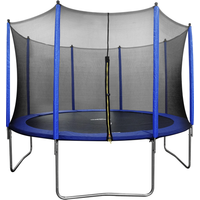 SEALEY Dellonda 12Ft Heavy-Duty Outdoor Trampoline With Safety Enclosure Net | DL69 | GSF Car Parts