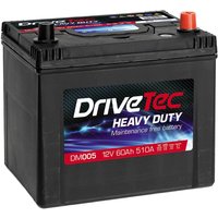 DRIVETEC 005 Car Battery - 3 Year Warranty | DM005 | GSF Car Parts