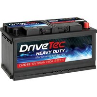 DRIVETEC 019 Car Battery - 3 Year Warranty | DM019 | GSF Car Parts