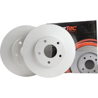 DRIVETEC Nissan Almera Tino Front Vented Brake Disc Pair - 279.8mm Diameter | DM3816C | GSF Car Parts