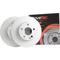 DRIVETEC Mercedes-Benz A-Class Front Solid Brake Disc Pair - 276.4mm Diameter | DM3840C | GSF Car Parts