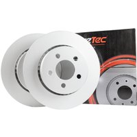 DRIVETEC Jeep Cherokee Front Vented Brake Disc Pair - 302mm Diameter | DM4642C | GSF Car Parts