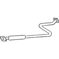 Middle Box/silencer A2a Fits: NISSAN MICRA