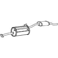 Klarius Nissan Serena Exhaust Box & Tail Pipe | DN406K | GSF Car Parts