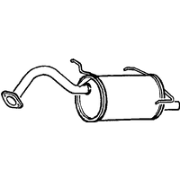 A2A Nissan Micra Rear Box/silencer | GSF Car Parts