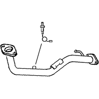 A2A Nissan Micra C C Exhaust Pipe | GSF Car Parts