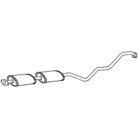 A2A Nissan Almera Middle Box/silencer | GSF Car Parts