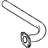 A2A Nissan Navara Exhaust Pipe | GSF Car Parts