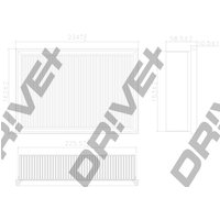 DRIVEPLUS Chevrolet Trax Air Filter | A10.0203 | GSF Car Parts