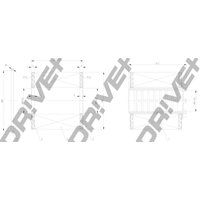 DRIVEPLUS Nissan Interstar Oil Filter - Insert | L11.0062 | GSF Car Parts