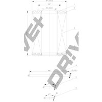 DRIVEPLUS Honda Civic Oil Filter - Insert | L11.0064 | GSF Car Parts
