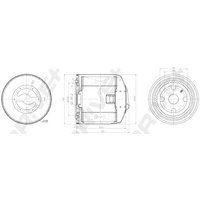 DRIVEPLUS Audi 80 Oil Filter - Screw On | L11.0168 | GSF Car Parts