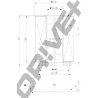 DRIVEPLUS Alfa Romeo Mito Oil Filter - Insert | L11.0230 | GSF Car Parts