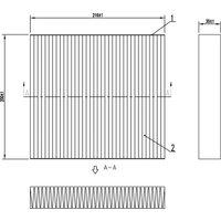 DRIVEPLUS Nissan Ariya Cabin Filter - Particulate Filter | C12.0084 | GSF Car Parts