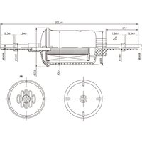 DRIVEPLUS Ford Fiesta Fuel Filter - In-Line | F13.0021 | GSF Car Parts