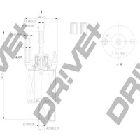 DRIVEPLUS Audi A2 Fuel Filter - In-Line | F13.0101 | GSF Car Parts